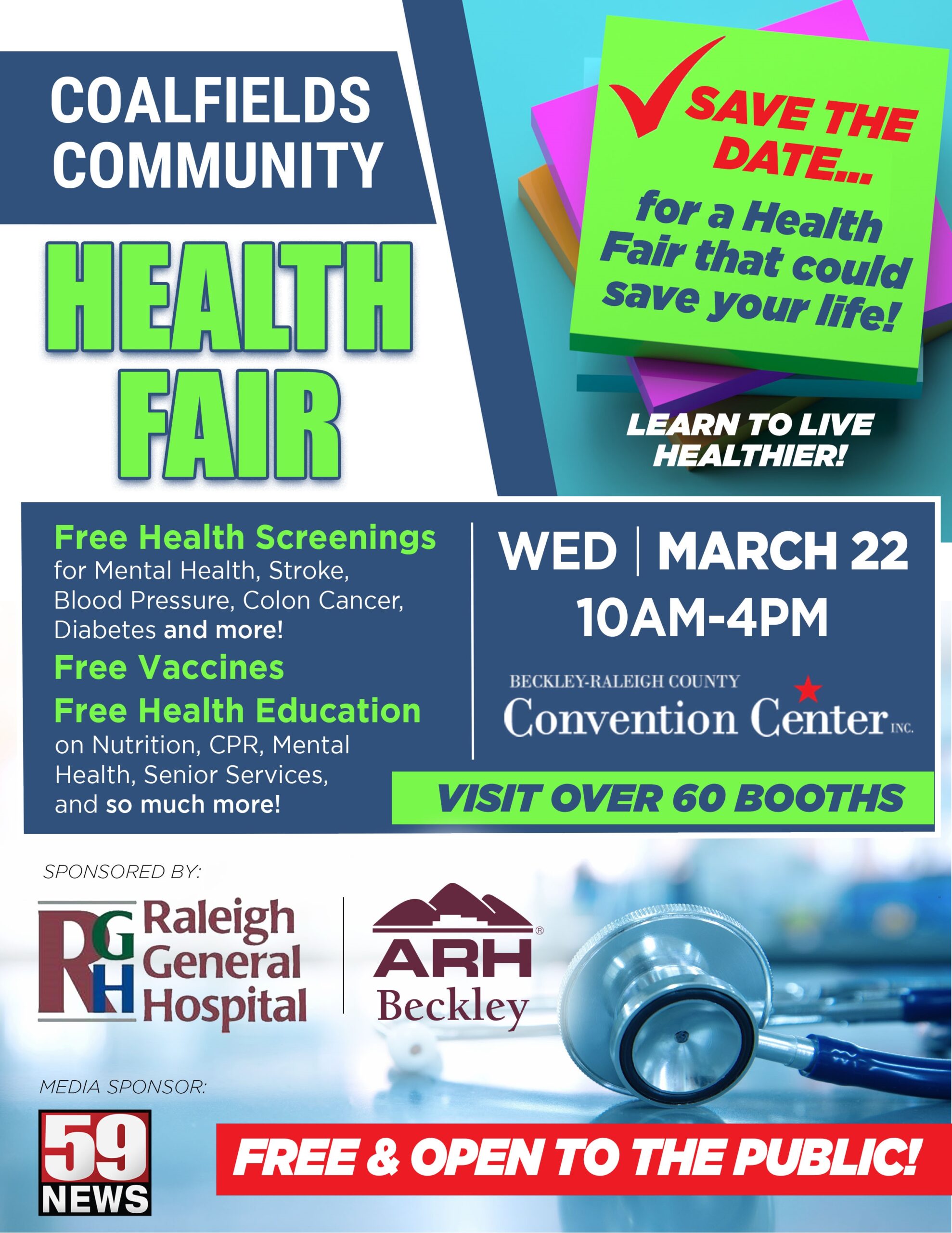 Local Organizations Partner for Community Health Fair WVRHA